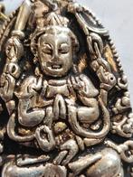 Oude Hanger met Boeddha ann ketting, Ophalen of Verzenden