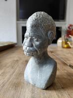 Vintage Afrikaans speksteen buste, Antiek en Kunst, Ophalen of Verzenden