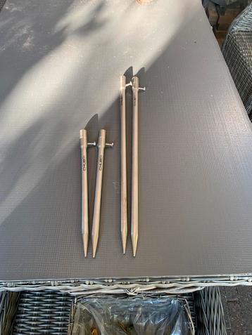 4stuks Chub rvs banksticks . beschikbaar voor biedingen