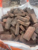 30m3 gebakken waaltjes en 50m2 gebakken klinkers, Ophalen of Verzenden, Klinkers