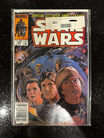 Star Wars Stripboek Nummer 100 - Marvel Comics beschikbaar voor biedingen