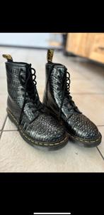 Dr. Martens grijze krokodillen leer, Lage of Enkellaarzen, Ophalen of Verzenden, Grijs, Dr. Martens