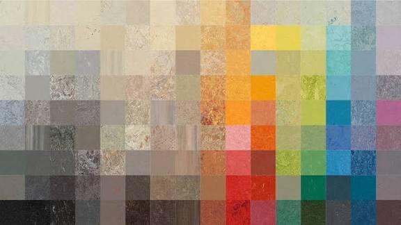 Linoleum/Marmoleum Vloer, Doe-het-zelf en Verbouw, Vloerdelen en Plavuizen, Gebruikt, Overige typen, Kunststof, 150 cm of meer