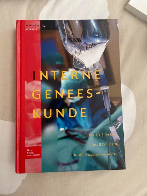 J.T.E. de Jong - Interne geneeskunde, Boeken, Wetenschap, Zo goed als nieuw, Ophalen of Verzenden