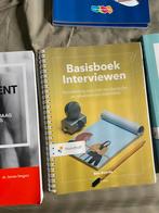 Basisboek interviewen, Boeken, Ophalen of Verzenden