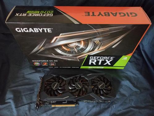 GIGABYTE RTX 2070 SUPER WindForce OC, Computers en Software, Videokaarten, Zo goed als nieuw, Nvidia, PCI-Express 3.0, GDDR6, HDMI