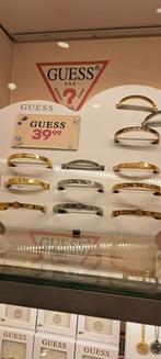 GUESS 2 armbanden met tekst. Draag ze nooit, Sieraden, Tassen en Uiterlijk, Armbanden, Ophalen of Verzenden, Nieuw, Zilver