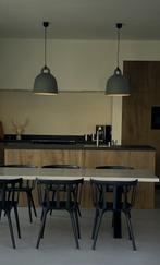 2 Normann Copenhagen Bell lampen M grijs, Huis en Inrichting, Ophalen, Zo goed als nieuw, Metaal