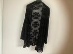 Via Appia Due mooi lang zwart vest(soort kant) 48/50, Kleding | Dames, Grote Maten, Zwart, Trui of Vest, Ophalen of Verzenden