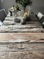 Unieke driftwood eettafel aura peeperkorn Hoffz sober teak, Huis en Inrichting, Tafels | Eettafels, Ophalen of Verzenden, Zo goed als nieuw