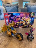 Lego ninjago Jay’s golden dragon motorbike 71768, Ophalen of Verzenden, Zo goed als nieuw