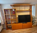 Wandmeubel Pescarollo kersenhout  breed 256 cm en hoog 230 ., Ophalen, 250 tot 300 cm, 200 cm of meer, Zo goed als nieuw