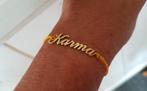 Riverstones Karma goldplated Armband., Verzenden, Nieuw, Goud, Overige materialen