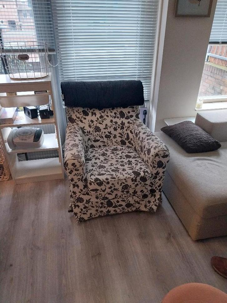 Ektorp fauteuil, Huis en Inrichting, Fauteuils, Gebruikt, 75 tot 100 cm, 75 tot 100 cm, Ophalen