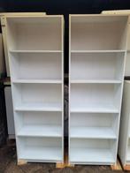 2 boekenkasten 60cm breed wit, Billy look, Ophalen of Verzenden