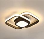 Moderne Vierkante LED Plafondlamp zwart/wit,, Ophalen, IJzer of Staal, Nieuw, Dame