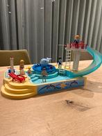 Playmobil Zwembad met Glijbaan, Kinderen en Baby's, Speelgoed | Playmobil, Ophalen of Verzenden, Gebruikt, Complete set