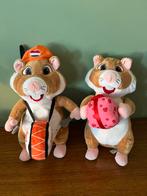 Hammie de Hamster knuffels - 2 stuks, Ophalen of Verzenden, Zo goed als nieuw, Overige typen