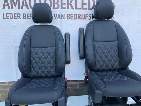 Bestuurder +Bijrijderstoel met zwart leder voor Vito W447, Auto-onderdelen, Interieur en Bekleding, Mercedes-Benz, Nieuw, Ophalen