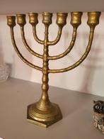 Hele mooie menorah / kandelaar, Ophalen of Verzenden, Koper of Brons