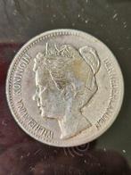 rijksdaalder 1898 -d, Ophalen, Koningin Wilhelmina, 2½ gulden, Losse munt