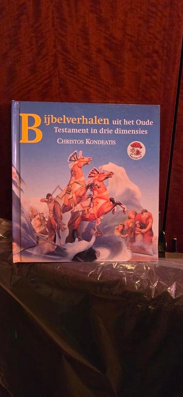 Boek bijbelverhalen uit het oude testament. 3d beschikbaar voor biedingen