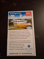 BLUE Dagje Sauna 50% korting, Tickets en Kaartjes, Drie personen of meer, Kortingsbon, Spa of Sauna