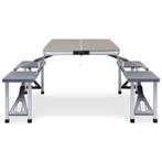 Picknickset picknicktafel campingtafel aluminium GRTS BEZORG, Caravans en Kamperen, Kampeeraccessoires, Verzenden, Nieuw