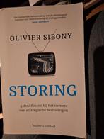 Storing | Olivier Sibony ZGAN, Ophalen of Verzenden, Zo goed als nieuw
