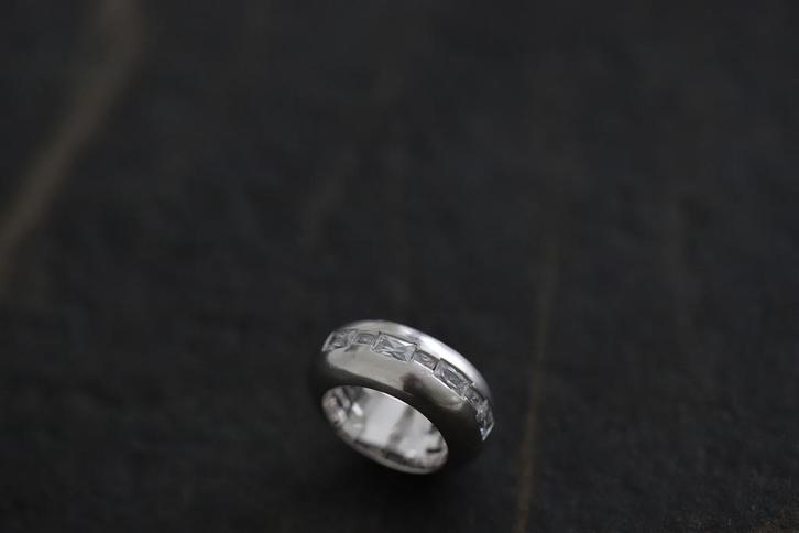 925 zilver ring van Esprit, Sieraden, Tassen en Uiterlijk, Ringen, Zo goed als nieuw, Dame, 17 tot 18, Zilver, Ophalen