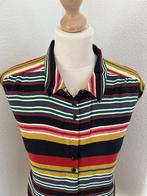 King Louie maat 42 gestreepte linnen blouse 2148, Kleding | Dames, Blouses en Tunieken, Maat 42/44 (L), Ophalen of Verzenden, Zo goed als nieuw