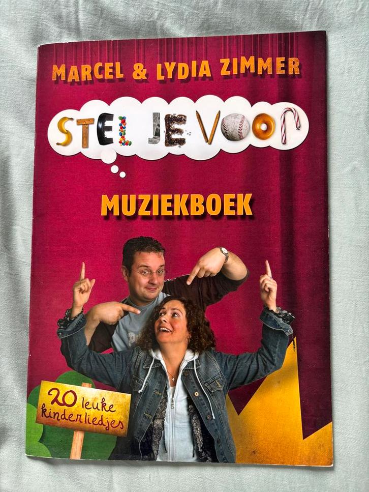 Marcel & Lydia Zimmer - Stel je voor - Muziekboek, Cd's en Dvd's, Cd's | Kinderen en Jeugd, Gebruikt, Muziek, 3 tot 5 jaar, Ophalen of Verzenden