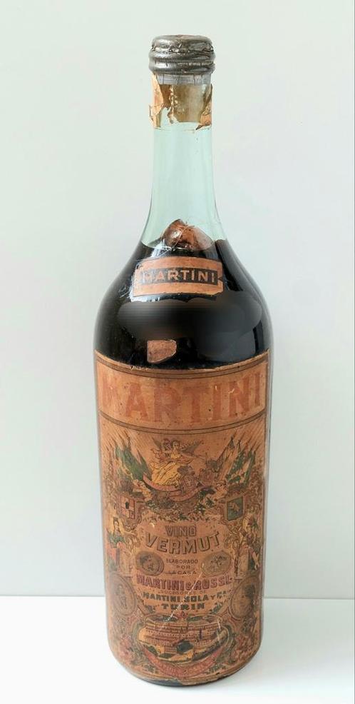 GROTE Vintage Fles Martini Rossi Drank Vermut Reclame , Antiek en Kunst, Curiosa en Brocante, Ophalen