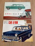 2 Folders - Opel CarAVan - Nederlandstalig, Boeken, Ophalen of Verzenden, Opel, Zo goed als nieuw