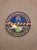 KMAR grensbewaking corona patch, Ophalen of Verzenden, Nederland, Embleem of Badge