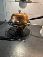 Spring Culinox Swiss made koperen fondueset zgan, Ophalen of Verzenden, Zo goed als nieuw, Brander, Fondueset