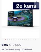 Sony Bravia z9j master serie 75inch 8K UNIEK AANBOD, Audio, Tv en Foto, Beamers, LED, Nieuw, Ophalen of Verzenden, Ultra HD (4K)