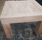 Blank Eiken Salontafel vierkant 60x60x42, Ophalen, Gebruikt, 50 tot 100 cm, 50 tot 100 cm