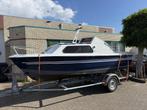 Kajuitboot 520 ICM Evinrude 25pk ETEC 2008 Kuiptent trailer, Watersport en Boten, Niet ingevuld, 10 tot 30 pk, Gebruikt, Niet ingevuld