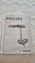 Philips HB 871 Home Solaria Zonnebank, Ophalen of Verzenden, Gebruikt, Zonnebank enkelzijdig, Minder dan 10 lampen