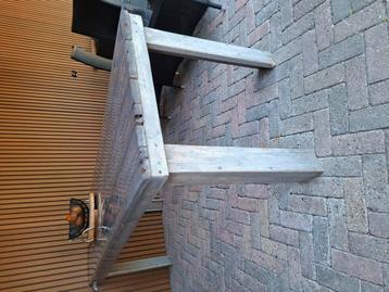 Steigerhouten tuintafel 225x0.80, 0.78 hoog beschikbaar voor biedingen