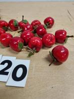 B220 kerst decoratie appels rood, Ophalen of Verzenden, 'T Olde Gre-j, Info@toldegrej.nl, Endepoelstraat 20f Didam