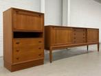 Deens teak cabinet H.W. Klein Bramin, Gebruikt, ., Ophalen of Verzenden, .