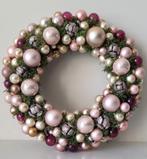 Mooie kerstballen krans ong 35 cm met lichtjes, Ophalen of Verzenden, Nieuw