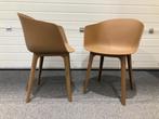 Max design stoelen, gerecycled kunststof, Ophalen, Kunststof, Bruin, Design