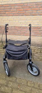 Zwarte inklapbare rollator Topro Olympos, Diversen, Ophalen, Zo goed als nieuw