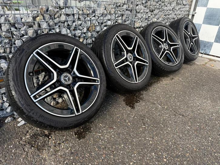 18 inch Mercedes A- klasse W177 AMG velgen 5x 112 Origineel, Auto-onderdelen, Banden en Velgen, Velg(en), Zomerbanden, 18 inch