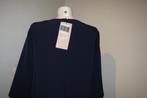 Ladress by Simone donker blauwe jurk onderkant uitloop S, Kleding | Dames, Knielengte, Maat 36 (S), LaDress, Gedragen