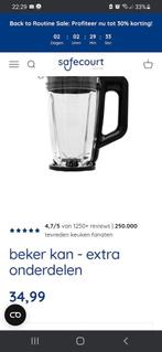 Safecourt blenderkan beker kan + Mini beker, Ophalen, Zo goed als nieuw