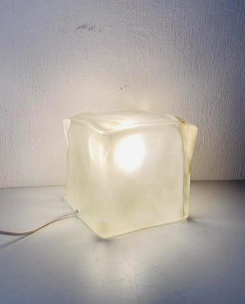 Ice Cube lamp van glas Ikea Iviken , jaren 90 beschikbaar voor biedingen